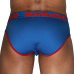 MACHO - MCH005 CLASSIC SLIP BLU + ROSSO XL